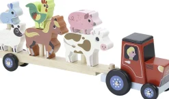Vilac - Traktor med anhænger og stabledyr