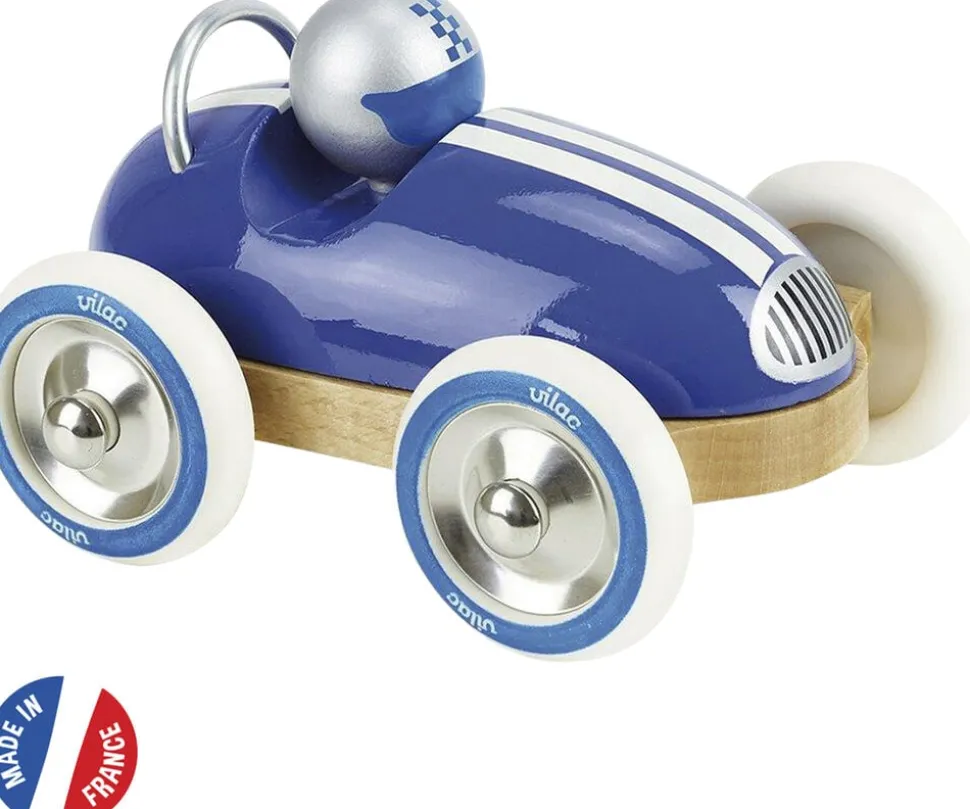 Vilac - Vintage Racerbil - Blå