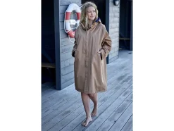 Vinterbadekåbe S/M North Warm Taupe