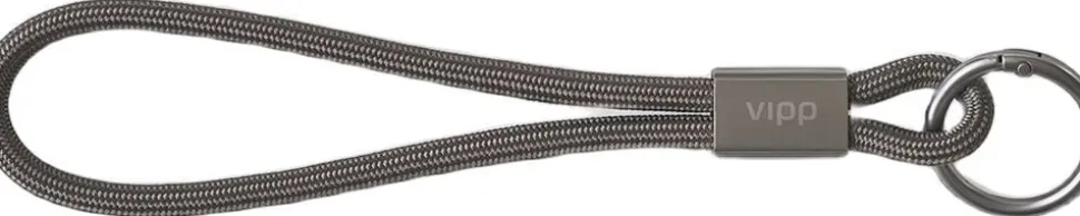 Vipp320 Key strap, Tunnel, grey, 18 cm