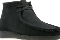 Wallabee Boot Black Sde, G, 7