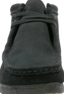 Wallabee Boot Black Sde, G, 7