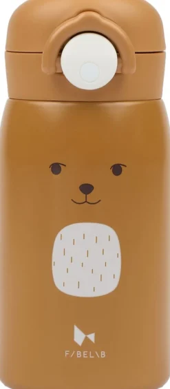 Water bottle - Small - Bear - Ochre