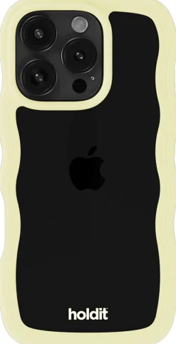 Wavy Case iPhone 16 Pro Max Lemonade/Transparent