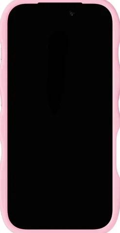 Wavy Case iPhone 17 Pro Max Pink/Transparent