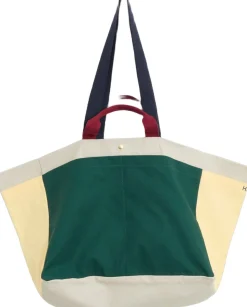 Weekend Bag (Organic)-Medium-Dark green multi