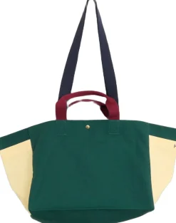 Weekend Bag (Organic)-Small-Dark green multi