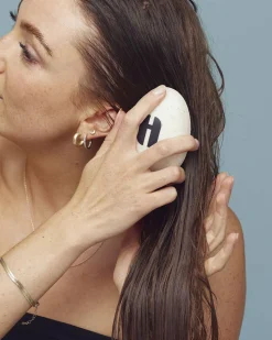 Wet Hair Detangler Brush, White