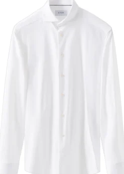 White Four-Way Stretch Shirt - Slim Fit