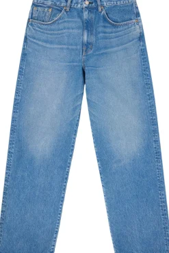 WIDE PANT-BLUE - MID LIGHT USED