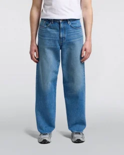 WIDE PANT-BLUE - MID LIGHT USED