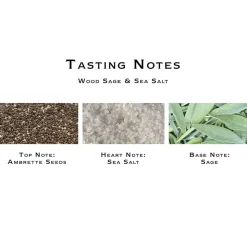 Wood Sage & Sea Salt Scented Classic Candle