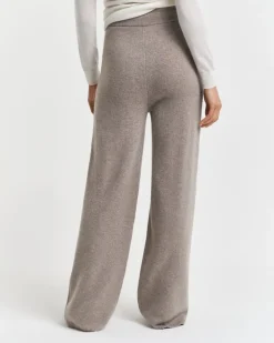WOOL KNITTED PANTS