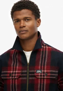 WOOL MILLER ZIP OVERSHIRT