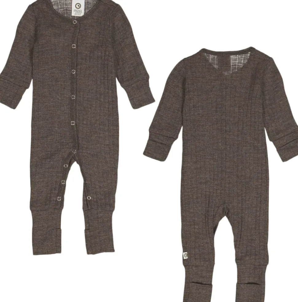 Woolly rib bodysuit