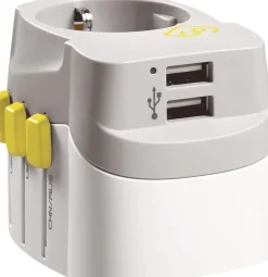 Worldwide adaptor + USB